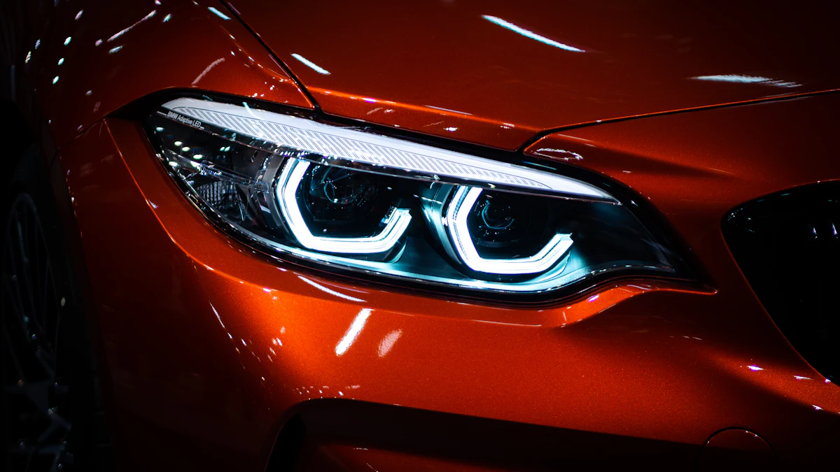 car headlights